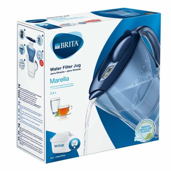 BRITA - 2,4 literes - kék - Marella vízszűrő kancsó, Maxtra+ szűrővel