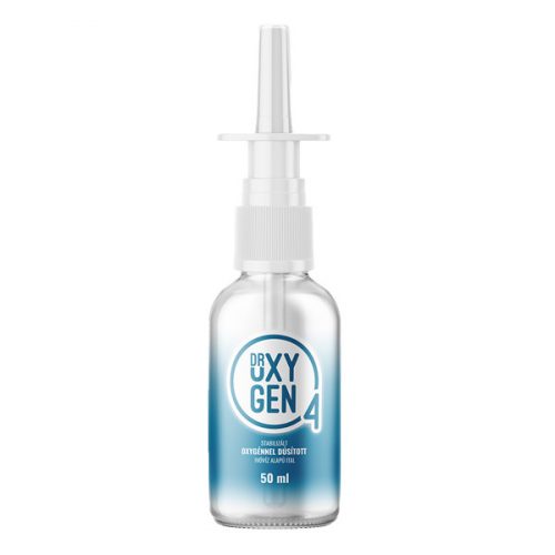 Dr. Oxygen Stabilizált folyékony oxigénnel dúsított ivóvíz alapú ital, orrspray– 50ml