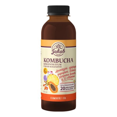 Kombucha koncentrátum echinacea purpurea kivonattal és C-vitaminnal